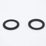 Safety Lock Washers  Ribbed Conical Washers DIN9250 Type S Serrated Knurled Self-lock Washers Black Zinc Plated