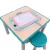 Import Safety Material Plastic Building Blocks Table from China