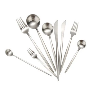 Scandinavian style 304 stainless steel tableware stainless steel tableware  dinner knife