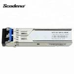 Scodeno OEM Industrial Class Copper RJ45 Transceiver SFP Module 1.25G Fiber Optical Equipment