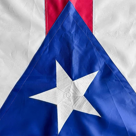 Buy Screen Printed Flags Puerto Rico Embroidered 3x5 Ft Flying