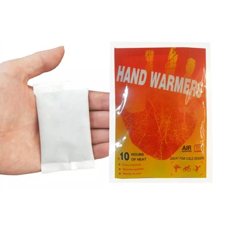 Self heating Pocket pair hand warmers logoed hot pack oem heat warm pad winter custom hand shoulder neck warmer patch