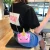 Import Sequin Unicorn Chain Shoulder Bag Cute Colorful Girls Mini Messenger Bag PU Children Cross Body Bag for Kids Women Bling Handbag from China