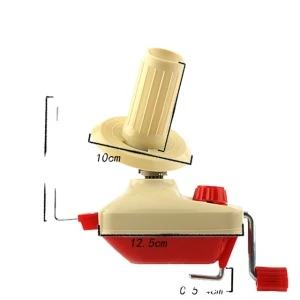 shanghai easy working handcraft knitting tools factory smb best selling hand operated plastic winder bobbins winding machine