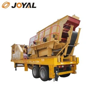 Shanghai Joyal aggregate screens and crushers can crush and sift marble, granite and other ores