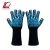 Import shaoxing shangyu lingchen NEW 2018 blue silicone aramid oven mittens blue silicone heat resistant gloves bbq grill outdoor from China