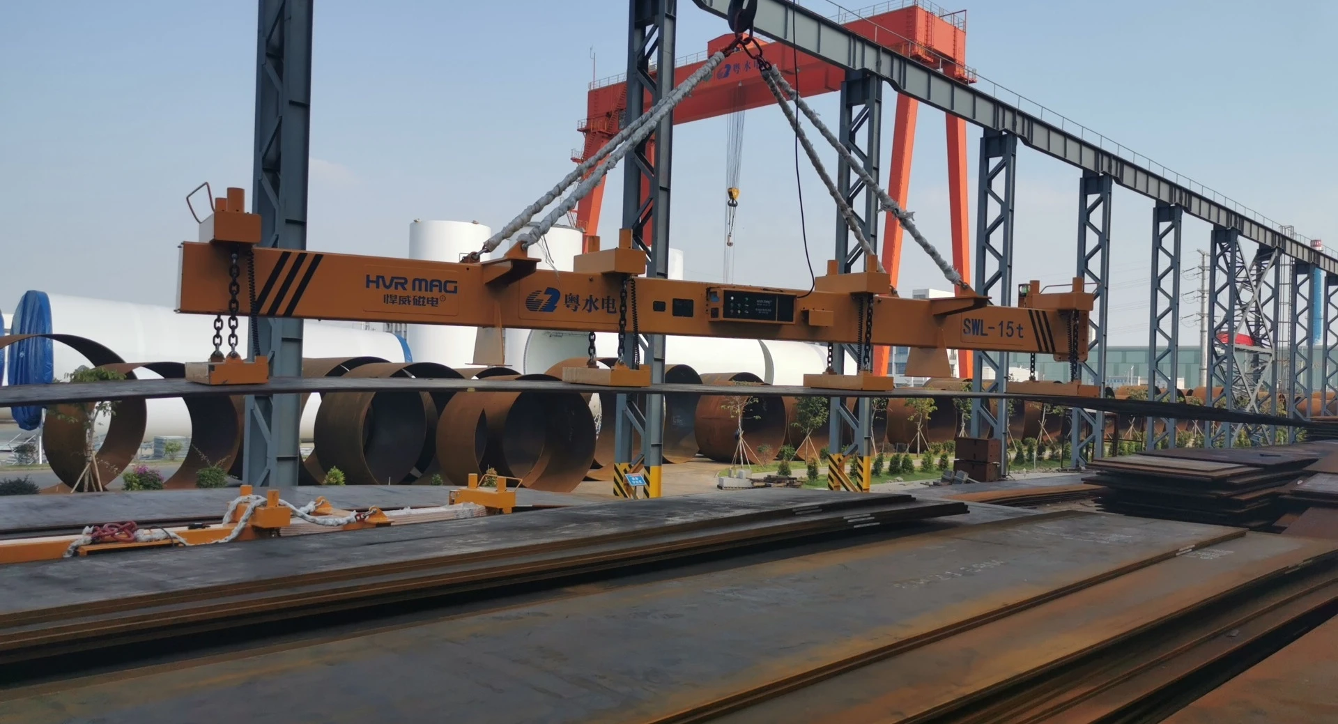 Buy Sheets Steel Lifting System Remote Controlled Plate Handling Equipment