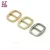 Import Shiny gold color zinc alloy material 14.5mm small size fashion design bag hardware accessory metal adjuster from China