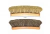 Shoe brush with horsehair