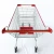 Import shopping trolley with wheels wisda display supermarket shopping trolley from China