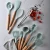 Import Silicone cooking kitchen  utensils set kitchen non stick  utensils tools with bamboo handle from China