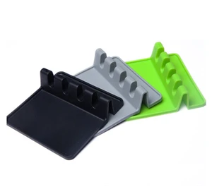 Silicone  Spoon Holder for Kitchen Counter or Stove Top