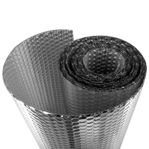 silver Heat Resistant Air Bubble Rolls/Ceiling Aluminum Foil Foam Heat Insulation/heat reflective material
