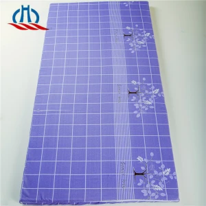 Single  bed mattress with foldable floor mattress