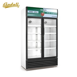 Single door commercial freezer & refrigerator+glass door display ice cream freezer