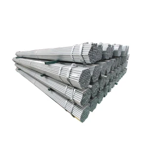 Size 2 inch WT 2mm Heating pipe ASTM A53 Hot dipped galvanized G.I tube greenhouse steel pipe