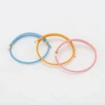 SKY 2.5mm Adjustable Bracelet Handmade Bracelets Braided Dragon Scale Bracelet Friendship Lucky Bangle