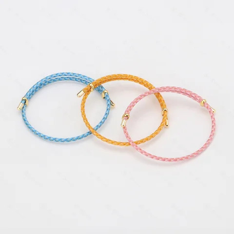 SKY 2.5mm Adjustable Bracelet Handmade Bracelets Braided Dragon Scale Bracelet Friendship Lucky Bangle