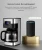 Import smart Automatic electric coffee maker with 1.8L 12 cup home espresso WIFI APP control electric italian espresso coffee machine from China