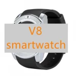 Smartwatch SIM Phone Call Watch Making Call Sleep Tracker Step Counter Push Message Anti-lost Smart Watch V8