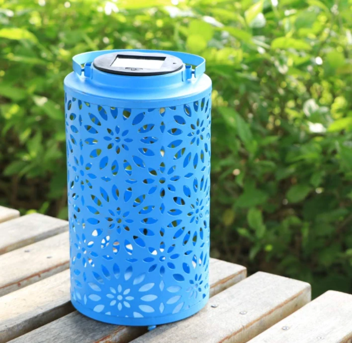 Solar panel LED light battery outdoor IP65 garden waterproof solar lantern