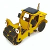 Solar Power Wooden 3D Road Roller Solar Toy