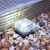 Import Solar Powered Glass Waterproof Color Changing Ice Rocks Outdoor Pathways Solar Lights from China