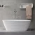 Import Solid Surface Stone Bathroom Hot Bath Tub from China