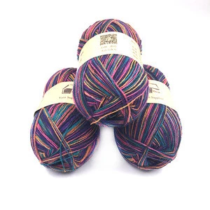 Space Dyed Crochet Yarn High Quality 100% acrylic Yarn Knitting Yarn on ball