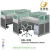 Import Space saving office partition and 4 person workstation office desk from China