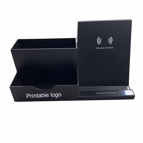 Modern Office Pencil Holder with Quick Wireless Charging Feature</span>