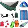 SS-086 High Quality Leisure Ways two person hammock For Travel  Parachute Nylon Double Round Camping Hammock