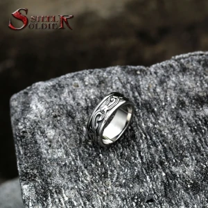 SS8-714R steel soldier stainless steel ring