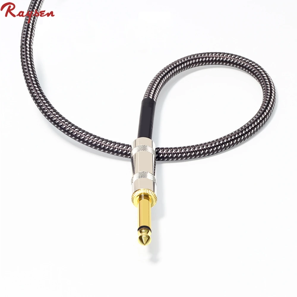 Stable Guitar Instrument Cable 6.35 gold plate audio cable electric guitar leads