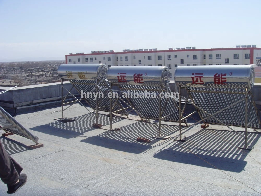 Stable quality evacuate tube solar water heaters