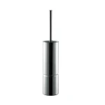 Stainless Steel 304 Toilet Brush and Holder Set Brushed Wall Mounted With Plastic Handle