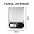 Import Stainless Steel Digital Kitchen Scale 5kg Electronic Weighing Food Scale from China