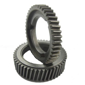Stainless Steel Double Helical Outer Ring Gear Rack and Pinion for Automotive by Powder Metallurgy