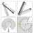 Import Stainless Steel Feeler Gauge Dual Marked Metric and Imperial Gap Measuring Tool (0.04-0.88 mm, 32 Blades) from China