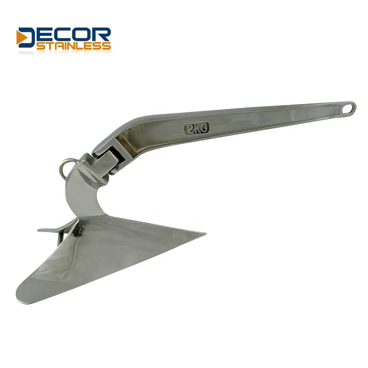 stainless steel plough boat anchor