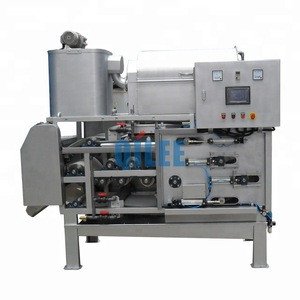 Stainless steel small belt filter press price