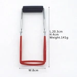Stainless Steel Wide Mouth Funnel Jar Lid Wrench Jar Lifter Magnetic Lid Lifter Tongs Home 6 Piece Kit Canning Tool Set