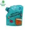 stand up aluminum foil pouch baby cereal plastic bag with spout