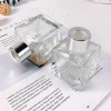 stocked square empty air freshener perfume glass diffuser bottle Glass aroma bottle