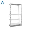 Storage adjustable angle steel display rack shelf
