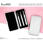 Straight, Curved and Semi Curve Lash Tweezers Set With magnetic cases  Eyelash Tweezers, Mirror, Lifters and other Accessories
