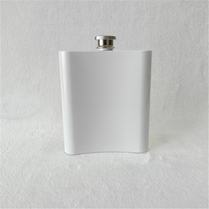 Download Import Sublimation White Color Stainless Steel Hip Flasks ...