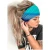 Import Summer 2020 new gradient milk tow hair yoga sports headband ladies hair accessories from China
