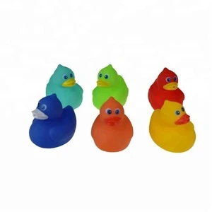 summer baby toys/shower time play toy/red duck