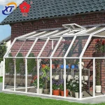 Sun Room Conservatory aluminum c beam construction extruded aluminum bar & Durability Insulation Greenhouse c beam aluminium